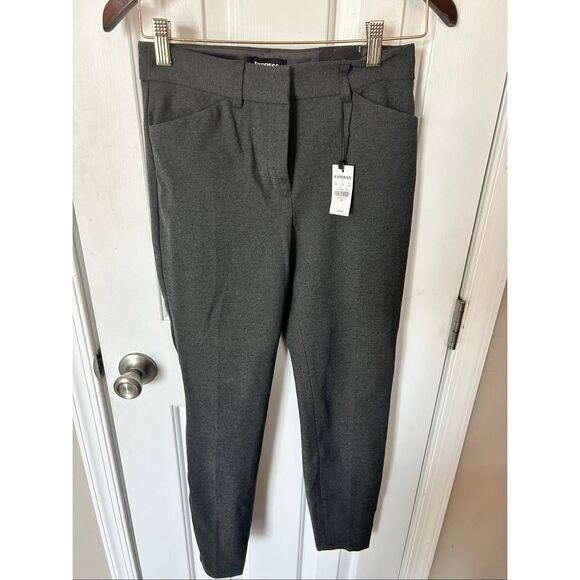 Express skinny high-rise machine, washable work dress pants size 0 R work attire - Picture 1 of 6